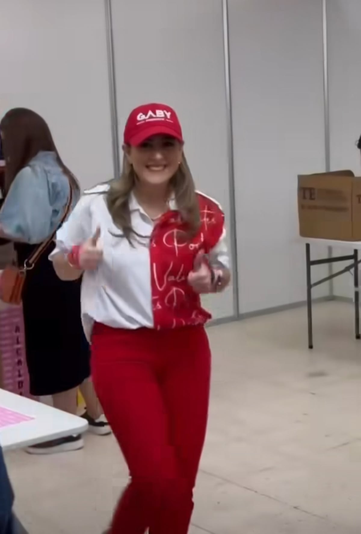 Así votaron las aspirantes a primera dama