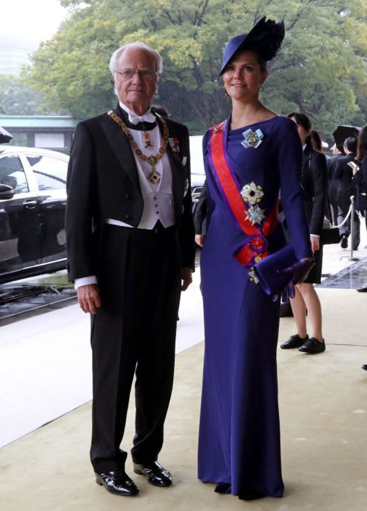 La reina Letizia y Yazmín de Cortizo, entre las invitadas mejor vestidas en Japón