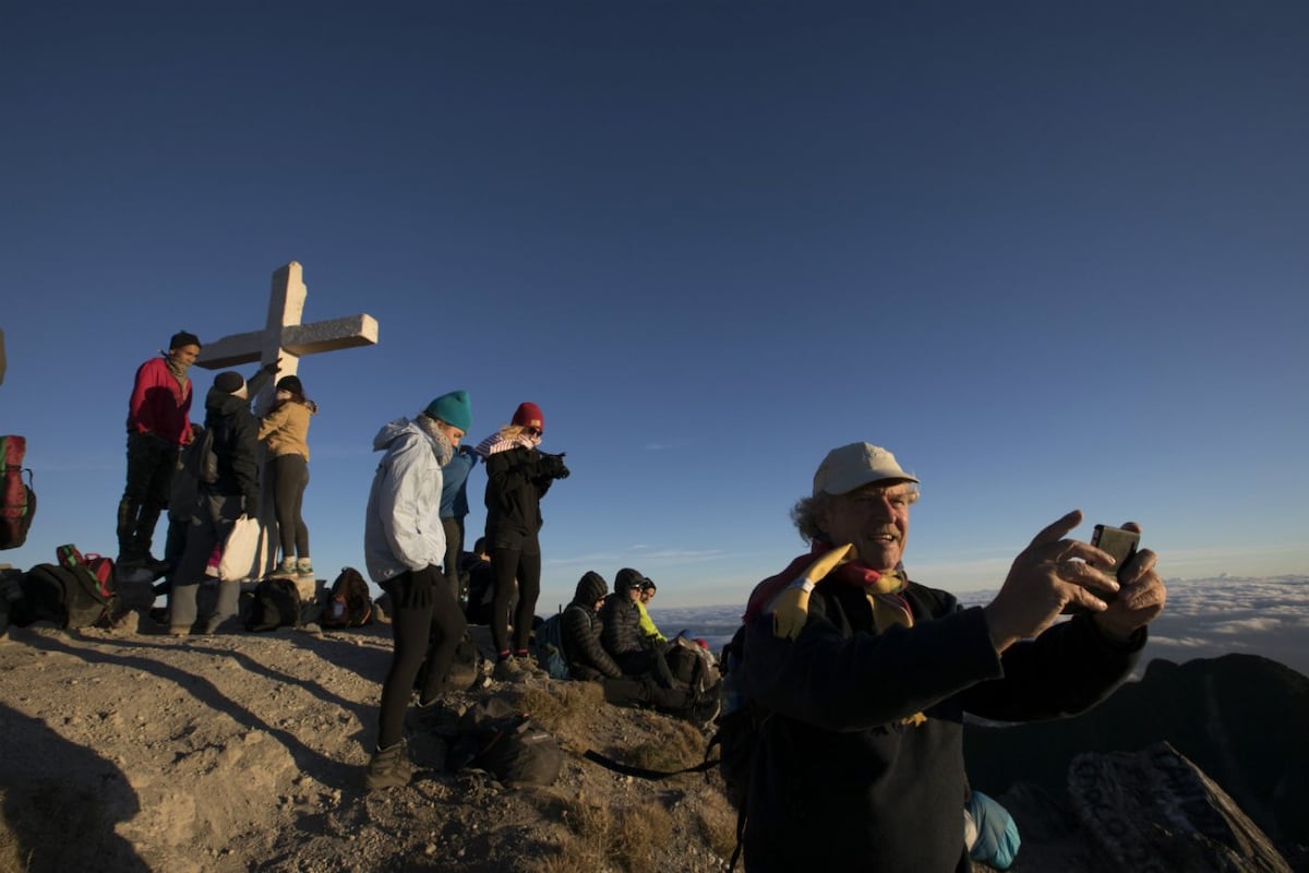 Jorge López, hasta la cima del volcán