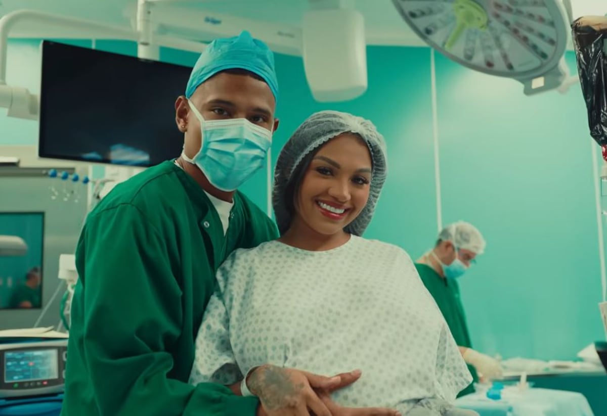 La cantante panameña Anyuri dio la bienvenida a su hijo Angelo Milán