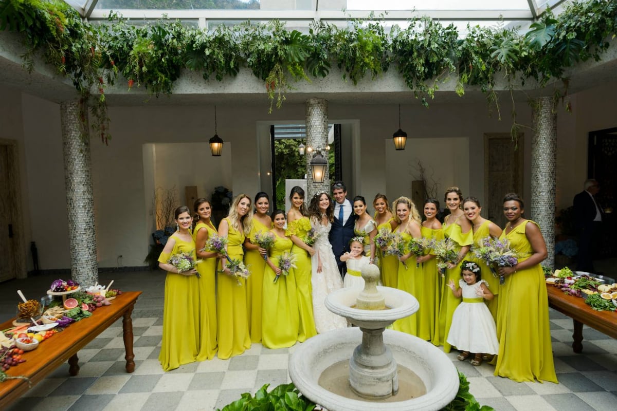 Al altar en El Valle, la boda de Paola Cantagalli y Aaron Bromley