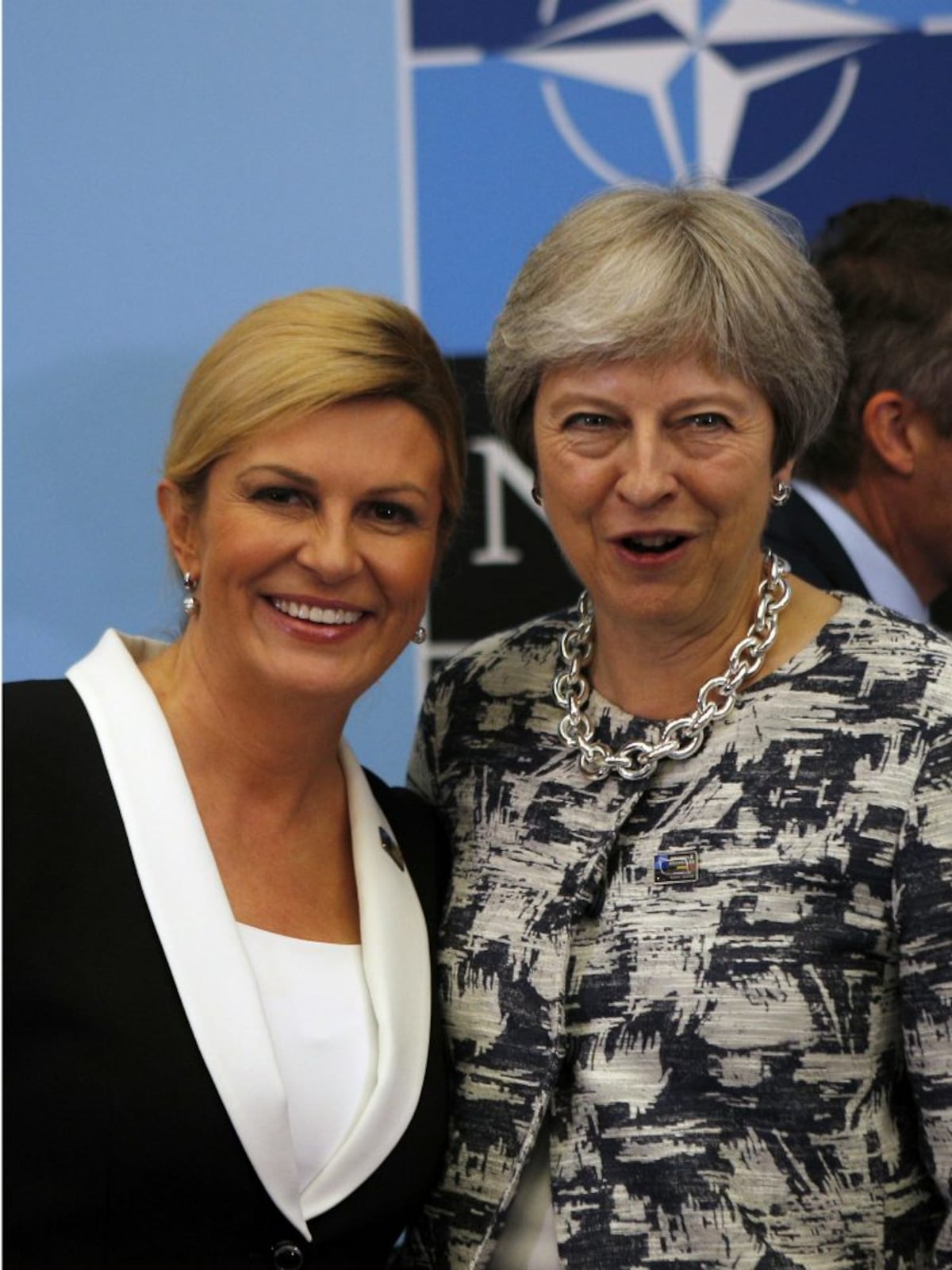 La presidenta de Croacia, la más fiel seguidora de la selección de su país