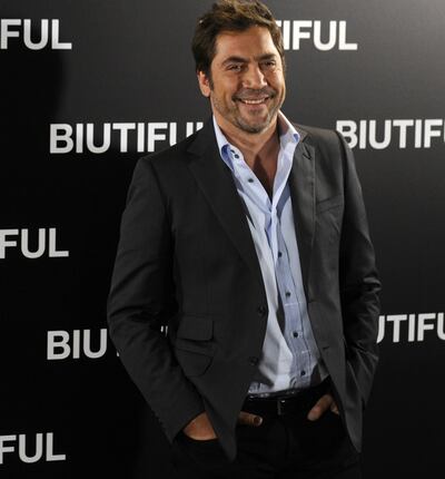 Javier Bardem: ‘Trabajo menos en España de lo que me gustaría’