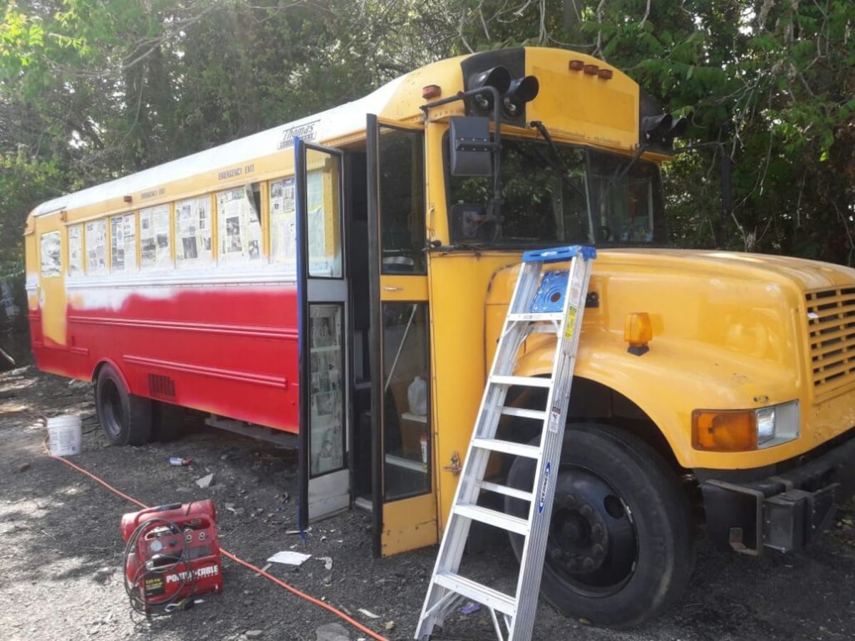 La historia del ‘diablo rojo’ que recorre las calles de Washington