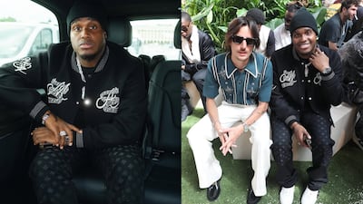 El cantante panameño Sech por primera vez en el París Fashion Week 