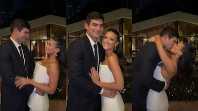 ‘Me gusta tu apellido’: Julianne Roux bromea sobre si se cambiará el nombre ahora que es casada