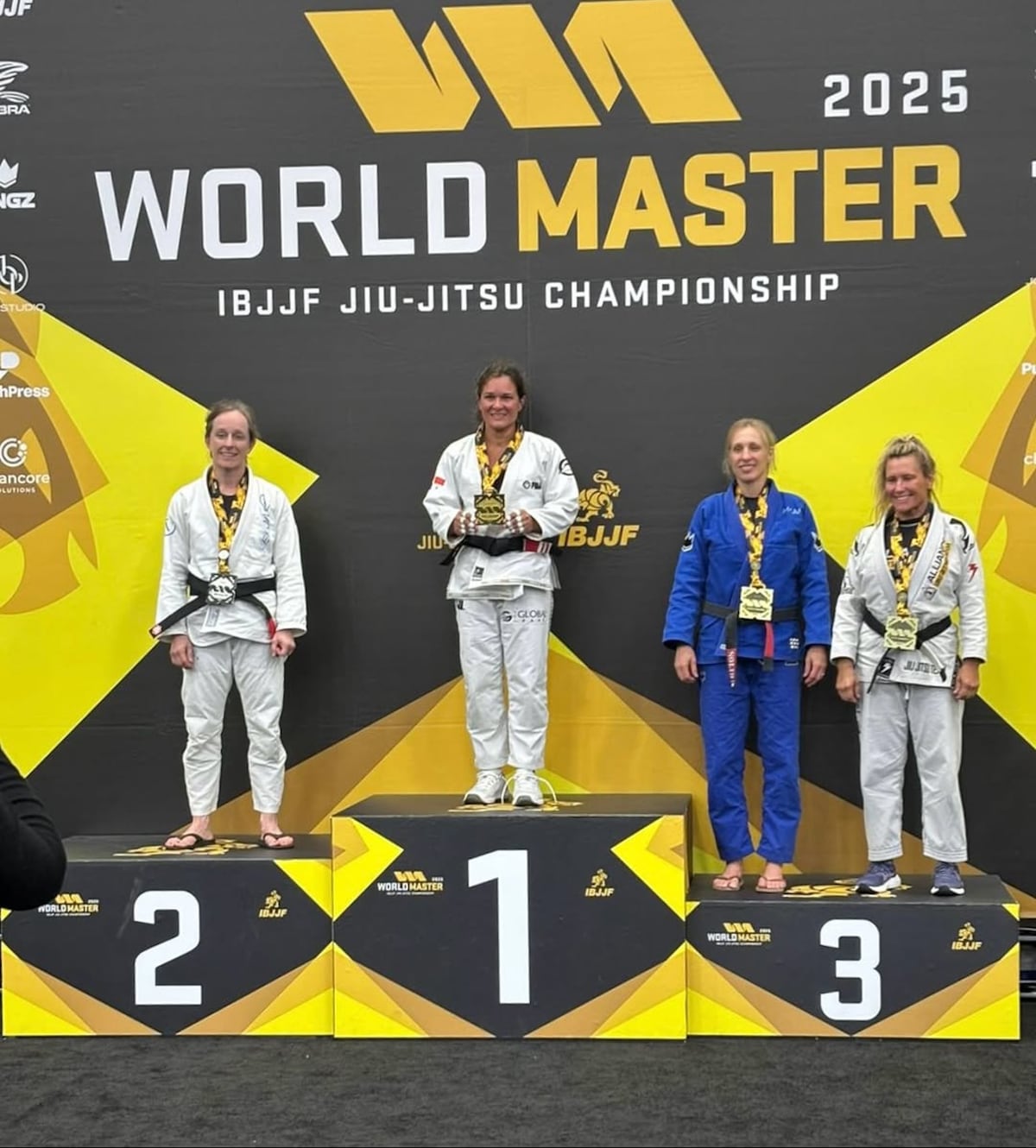 La panameña Jennisín Rosanía logró medalla de oro ‘black belt’ en un campeonato mundial de Jiu-Jitsu