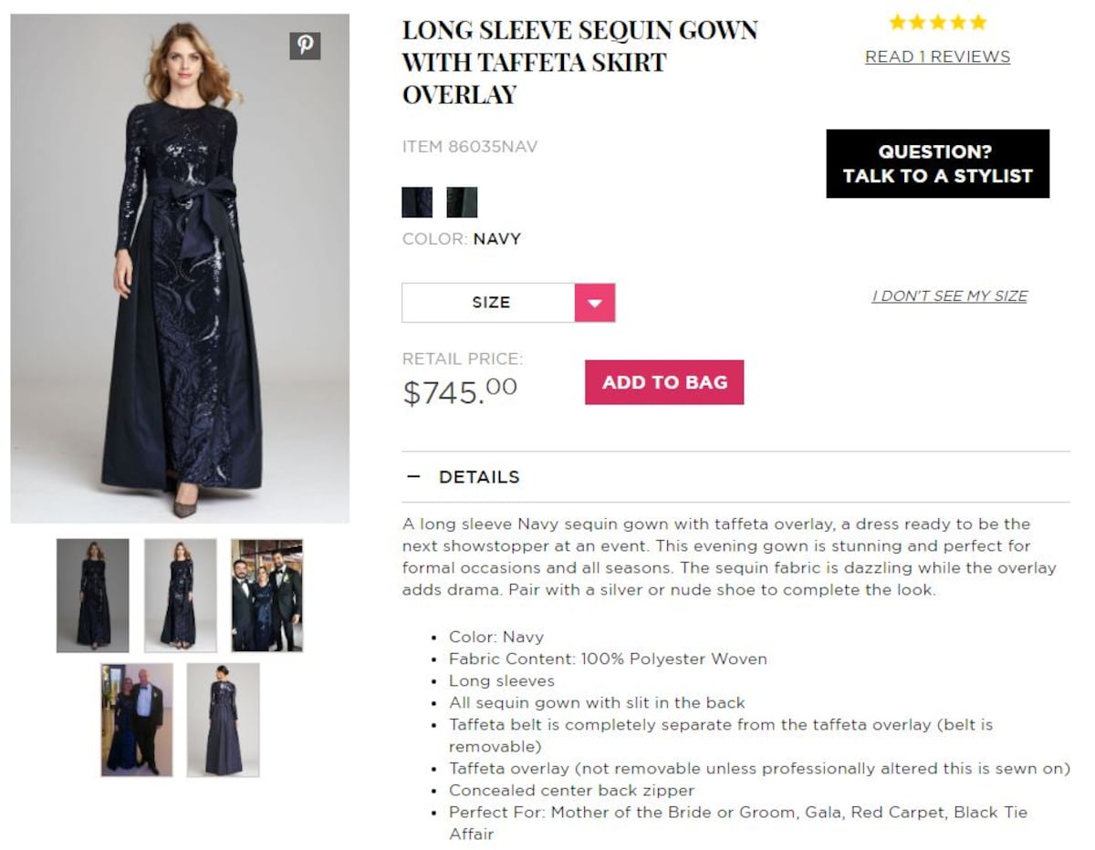 Esto es lo que cuesta el vestido de gala que usó Yazmín de Cortizo en Japón