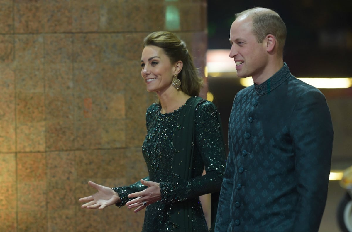 Los atuendos de la duquesa Kate en Pakistán