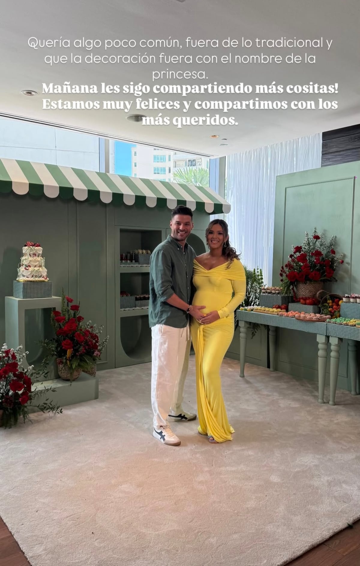 Los presentadores de televisión Carolina Castillo y Pablo Brunstein celebraron su ‘baby shower’