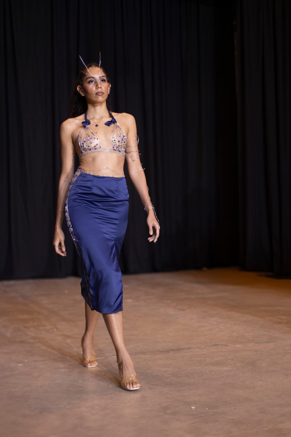 Estudiantes de Diseño de Moda de la Universidad de Panamá se toman La Manzana del Casco Antiguo