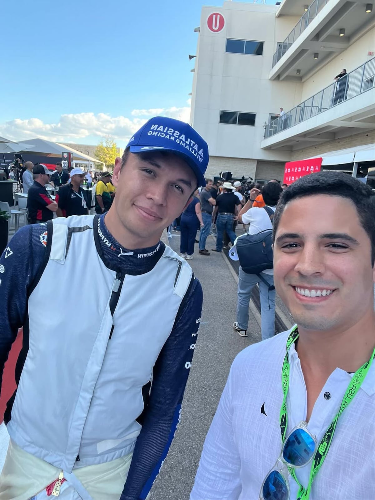 Diputado panameño en la F1: José Pérez Barboni asistió al Gran Premio de Estados Unidos 