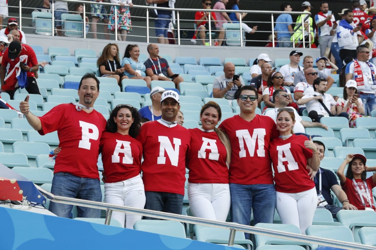 Así los panameños apoyaron a su Selección en Rusia