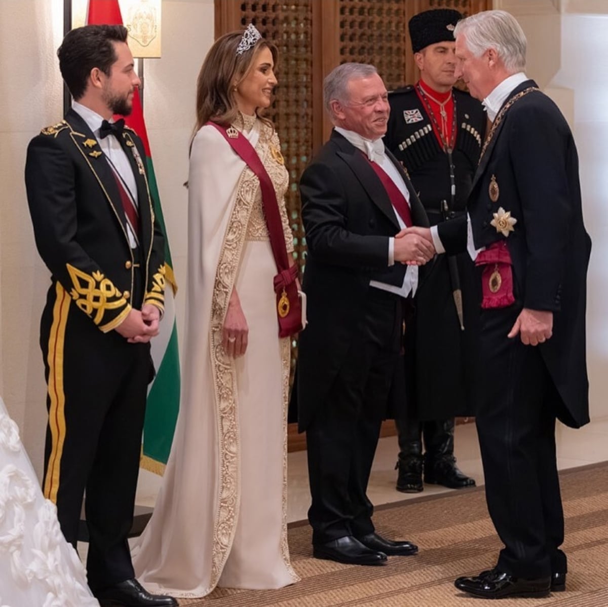 La boda real del año: el enlace del príncipe de Jordania y una arquitecta de Arabia Saudita (fotos)