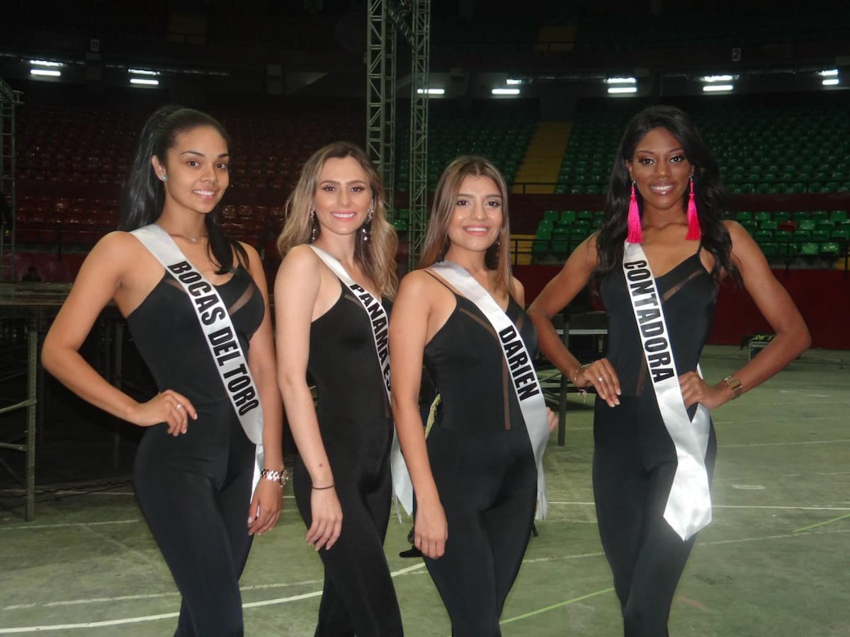 Así son los ensayos de las aspirantes a Señorita Panamá 2018