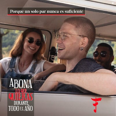 Abona lo que quieras durante todo el año