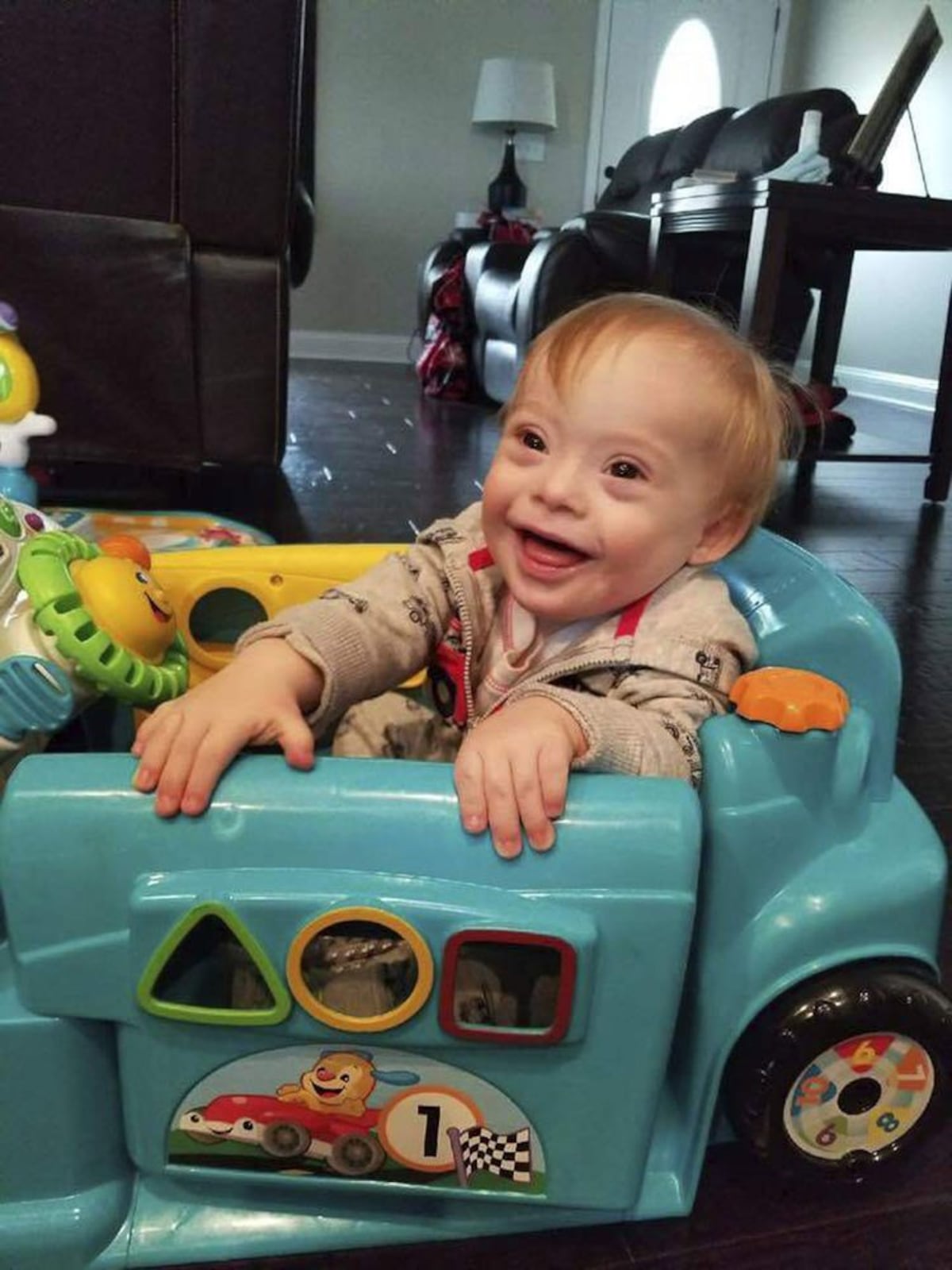 Lucas, el primer bebé Gerber con Síndrome de Down