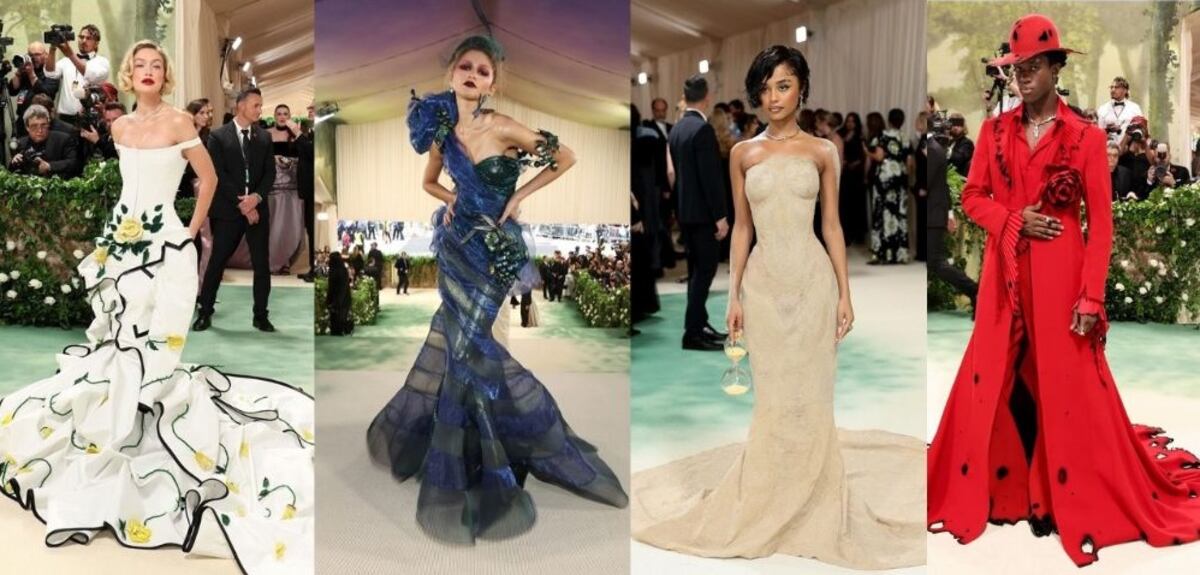 Las flores del Jardín del Tiempo: las celebridades mejor vestidas en la Gala del MET 2024