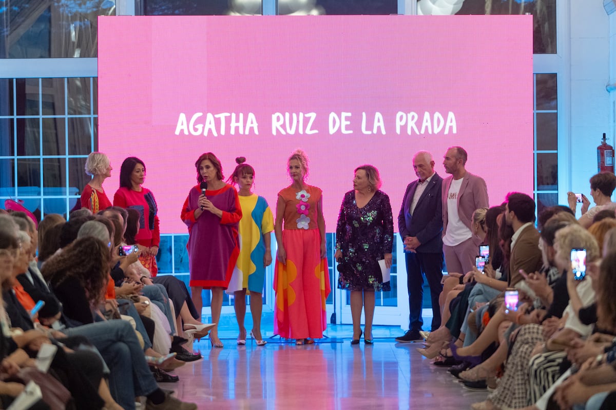 Ágatha Ruiz de la Prada: “No es normal para la edad que tengo lo que estoy trabajando”