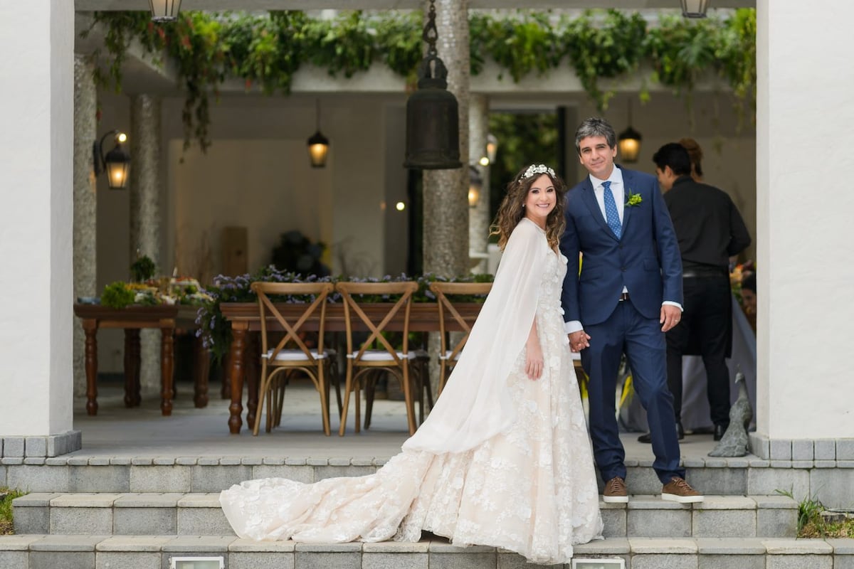 Al altar en El Valle, la boda de Paola Cantagalli y Aaron Bromley