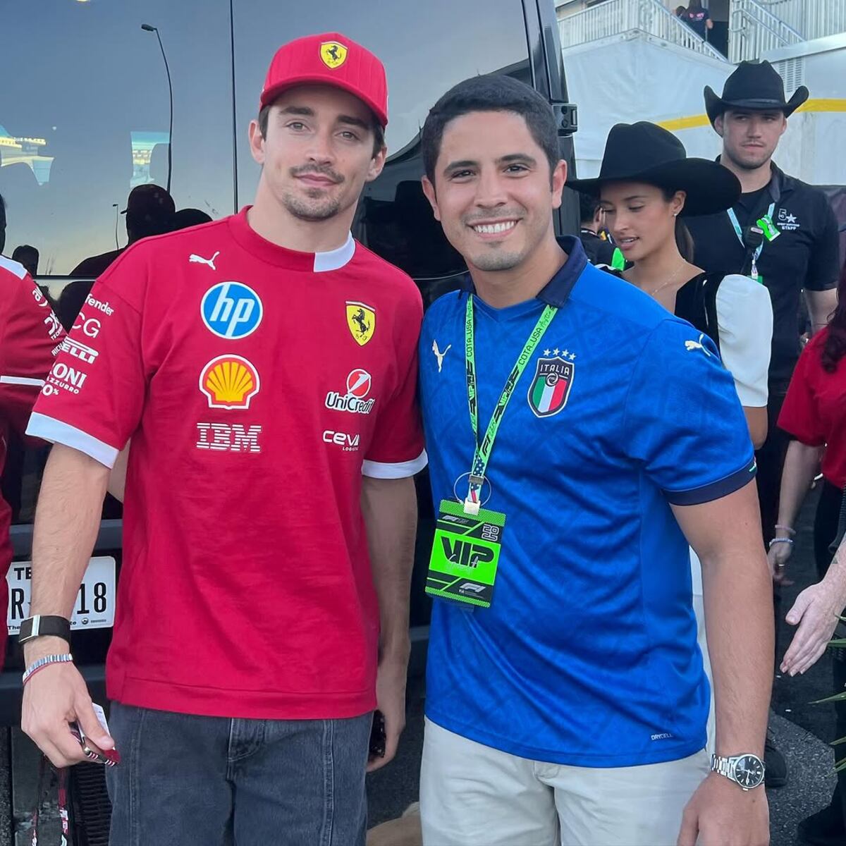 Diputado panameño en la F1: José Pérez Barboni asistió al Gran Premio de Estados Unidos 