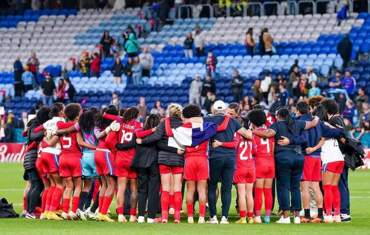 Así celebró Panamá sus tres goles históricos en un Mundial de Fútbol Femenino