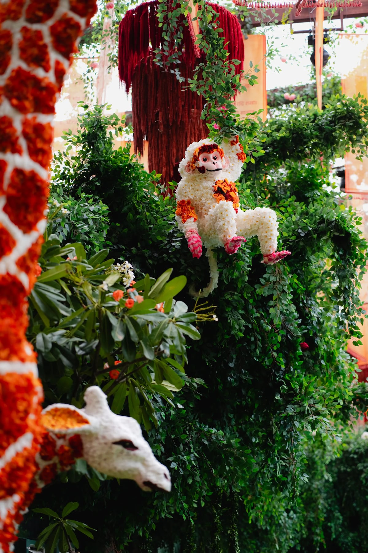 El wedding planner panameño Preston Bailey usó más de 100 mil flores para la boda Ambani