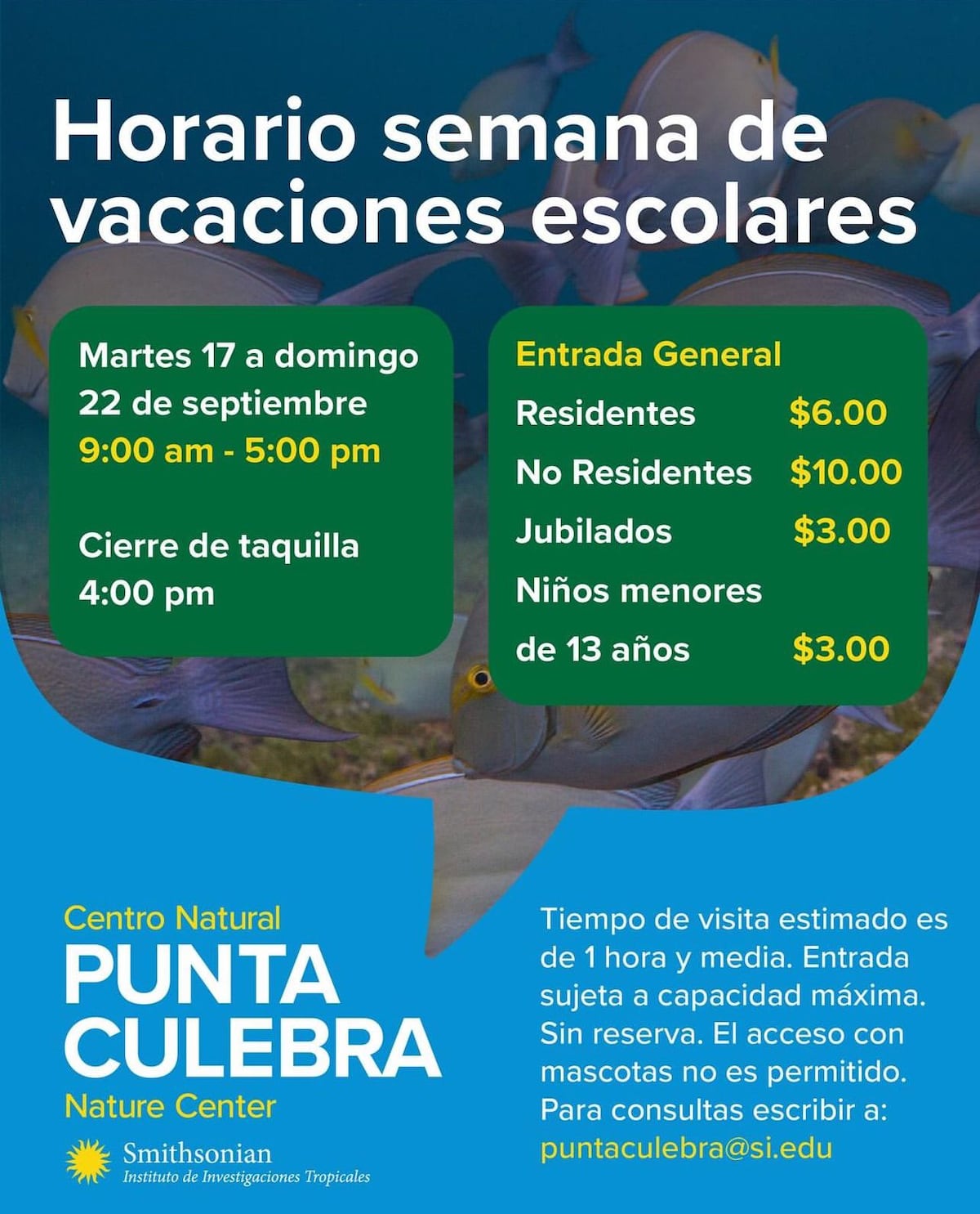 Actividades en Panamá para disfrutar esta semana de vacaciones escolares