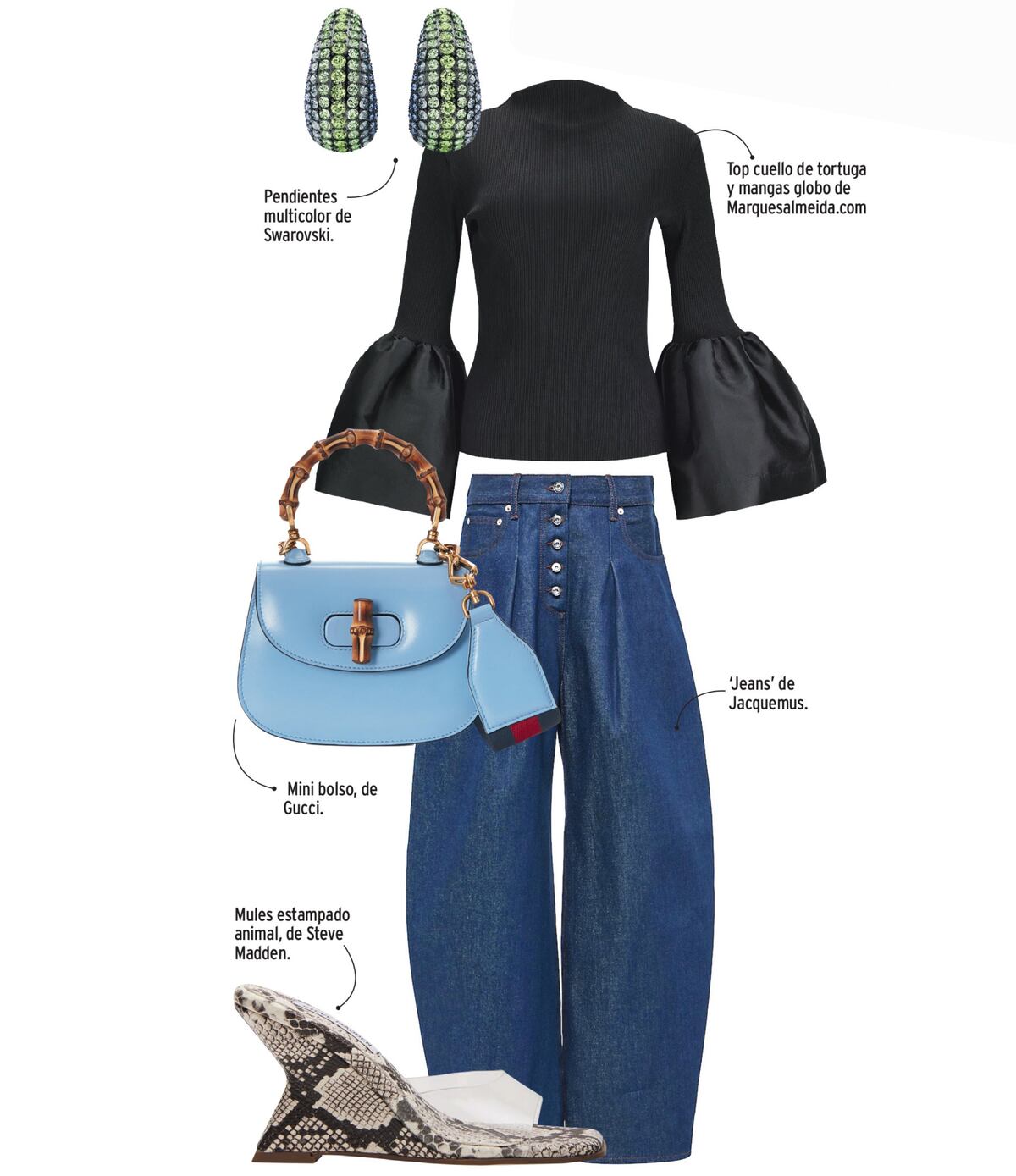 Globo y glamour: ‘looks’ con piezas en corte ‘balloon’