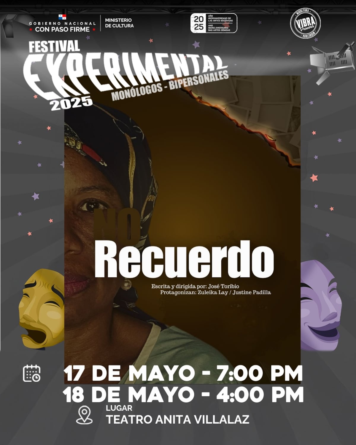 Escenarios dinámicos: llega a Panamá el Festival Experimental de Teatro