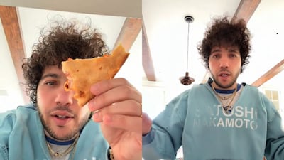 El productor Benny Blanco asegura que bajó casi cinco libras tras comer solo pizza durante cinco días