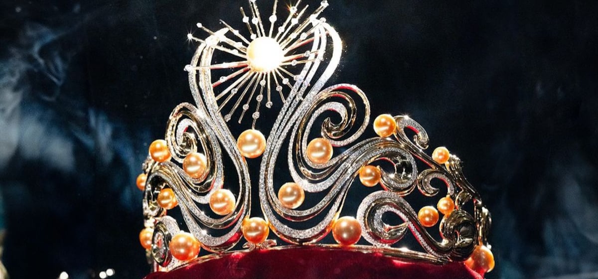 Una corona con diamantes y 23 perlas doradas usará la nueva Miss Universo