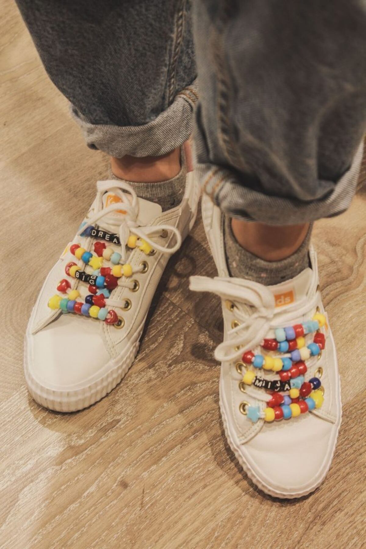 Mi nombre en mis Keds