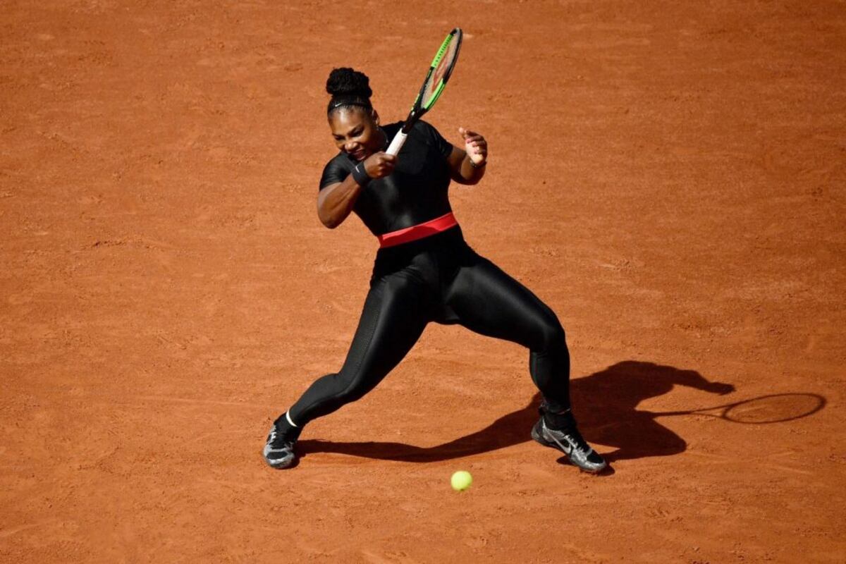 Con un tutú, la respuesta de Serena Williams a la polémica por su traje posparto