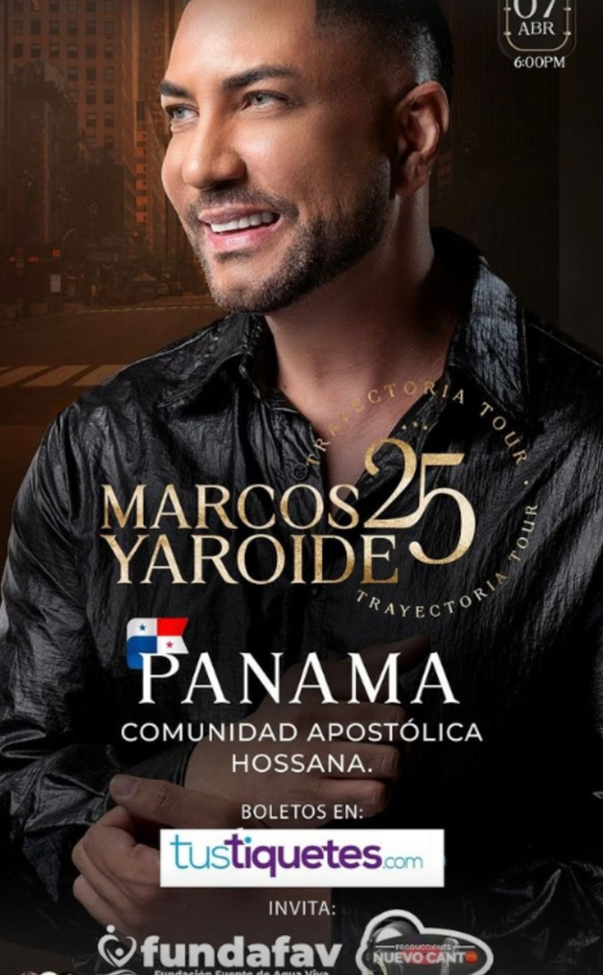 7 conciertos de artistas internacionales en Panamá