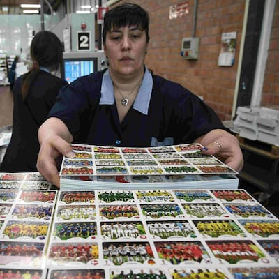 Panini no está en crisis y menos en un año de Mundial