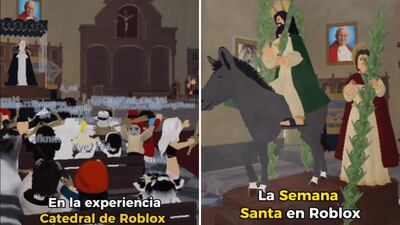 La Santa Misa de Roblox: así son las ceremonias católicas en vivo a través de este videojuego (y de TikTok)