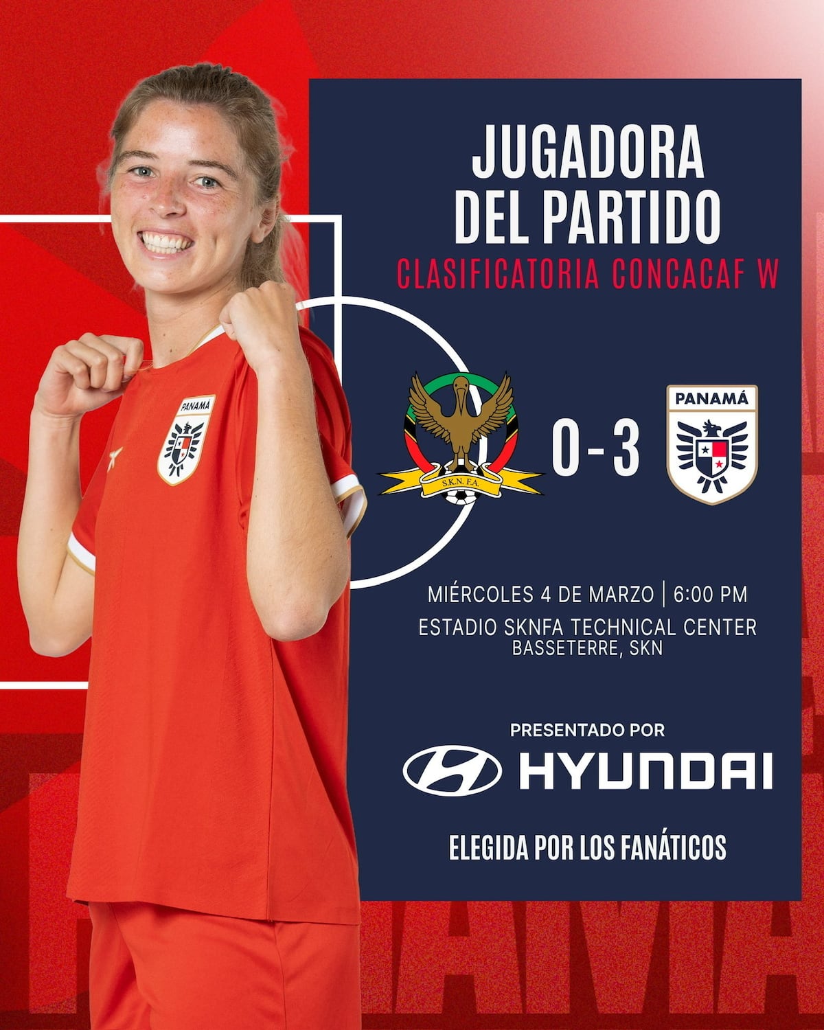 La futbolista Rebeca Espinosa guía triunfo de Panamá rumbo al Premundial