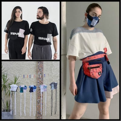 Cómo una firma de moda panameña se adapta con sus retazos a la pandemia