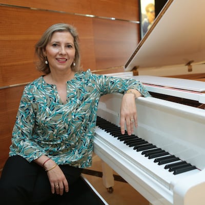 Una panameña pianista en Francia