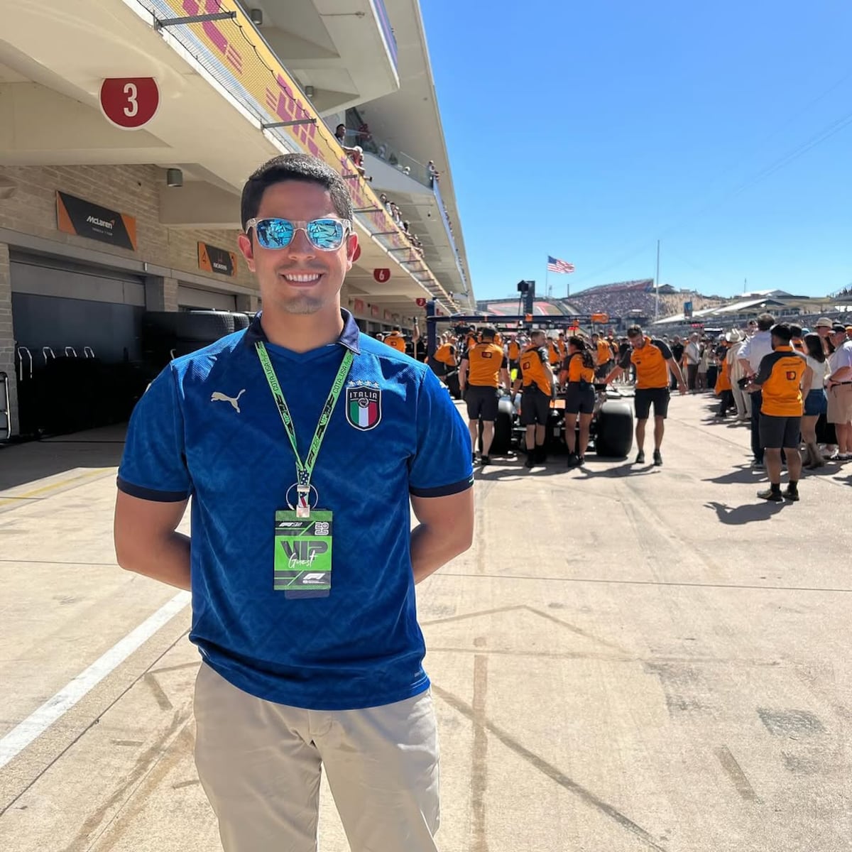 Diputado panameño en la F1: José Pérez Barboni asistió al Gran Premio de Estados Unidos 