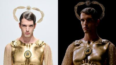 ‘¿Por qué estabas tan serio en la pasarela?’, Kevin Fashioned responde por qué no sonrió en su desfile en Dubai