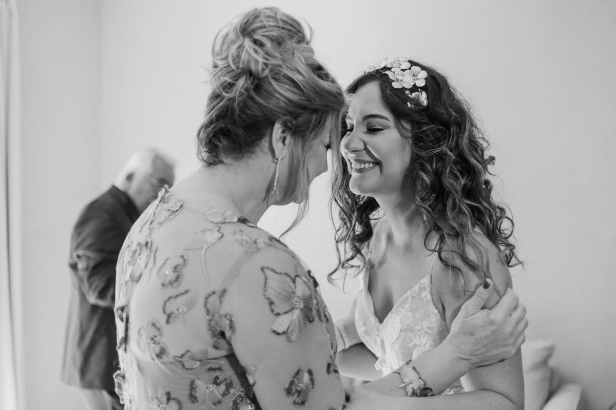 Al altar en El Valle, la boda de Paola Cantagalli y Aaron Bromley