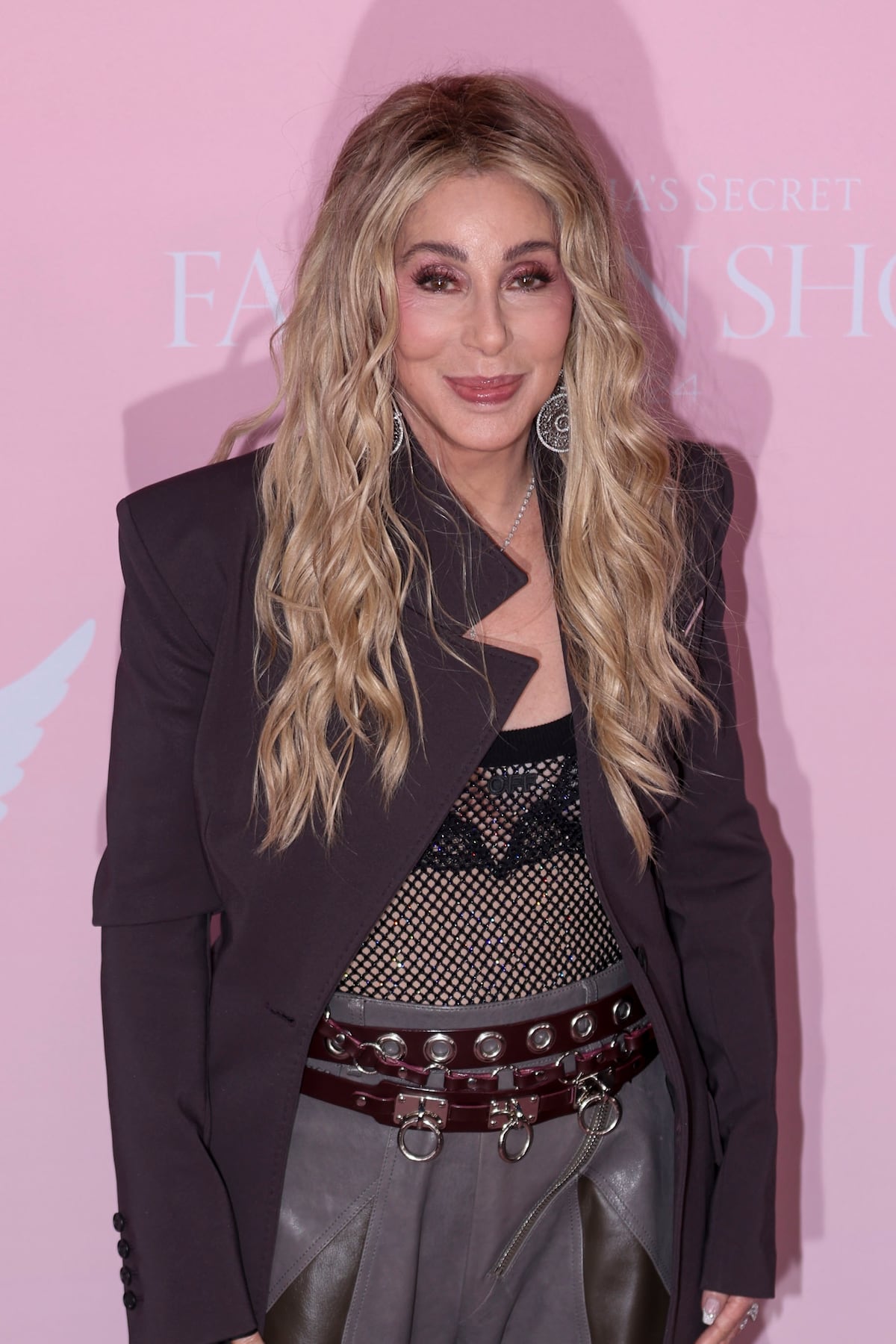 En panty a la alfombra rosada de Victoria’s Secret Fashion Show 2024