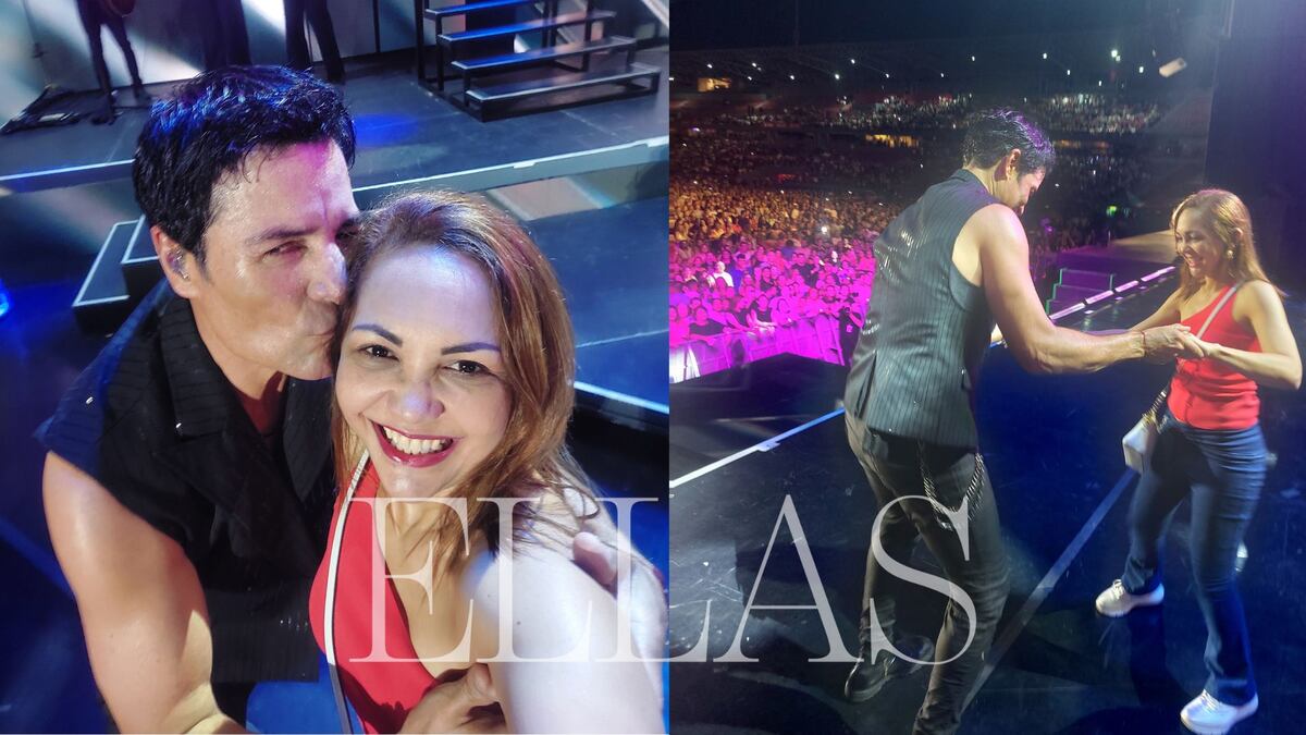 ‘Compré mi boleto 24 horas antes’: la fan panameña que subió al escenario en el concierto de Chayanne