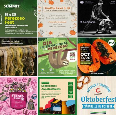 10 actividades en Panamá para realizar este fin de semana 