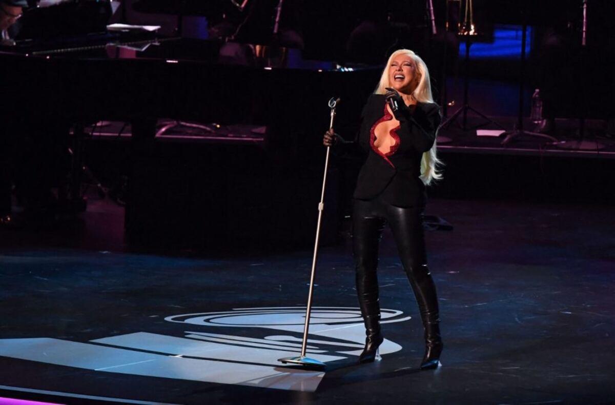 Los artistas en la gala en honor a Rubén Blades como Persona del Año