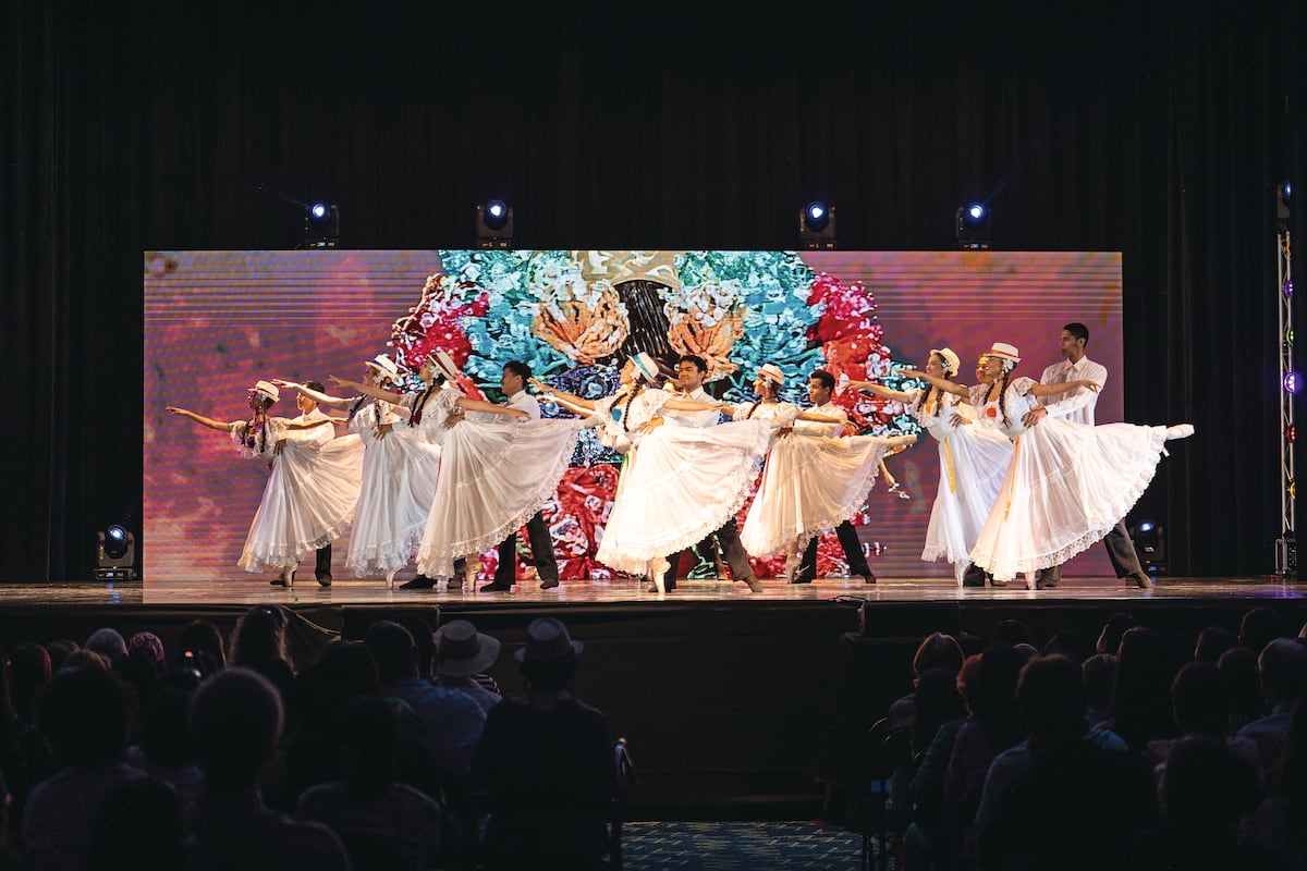 ¿Cómo el Ballet Nacional de Panamá incorporó El Punto y otras danzas folclóricas a su repertorio?