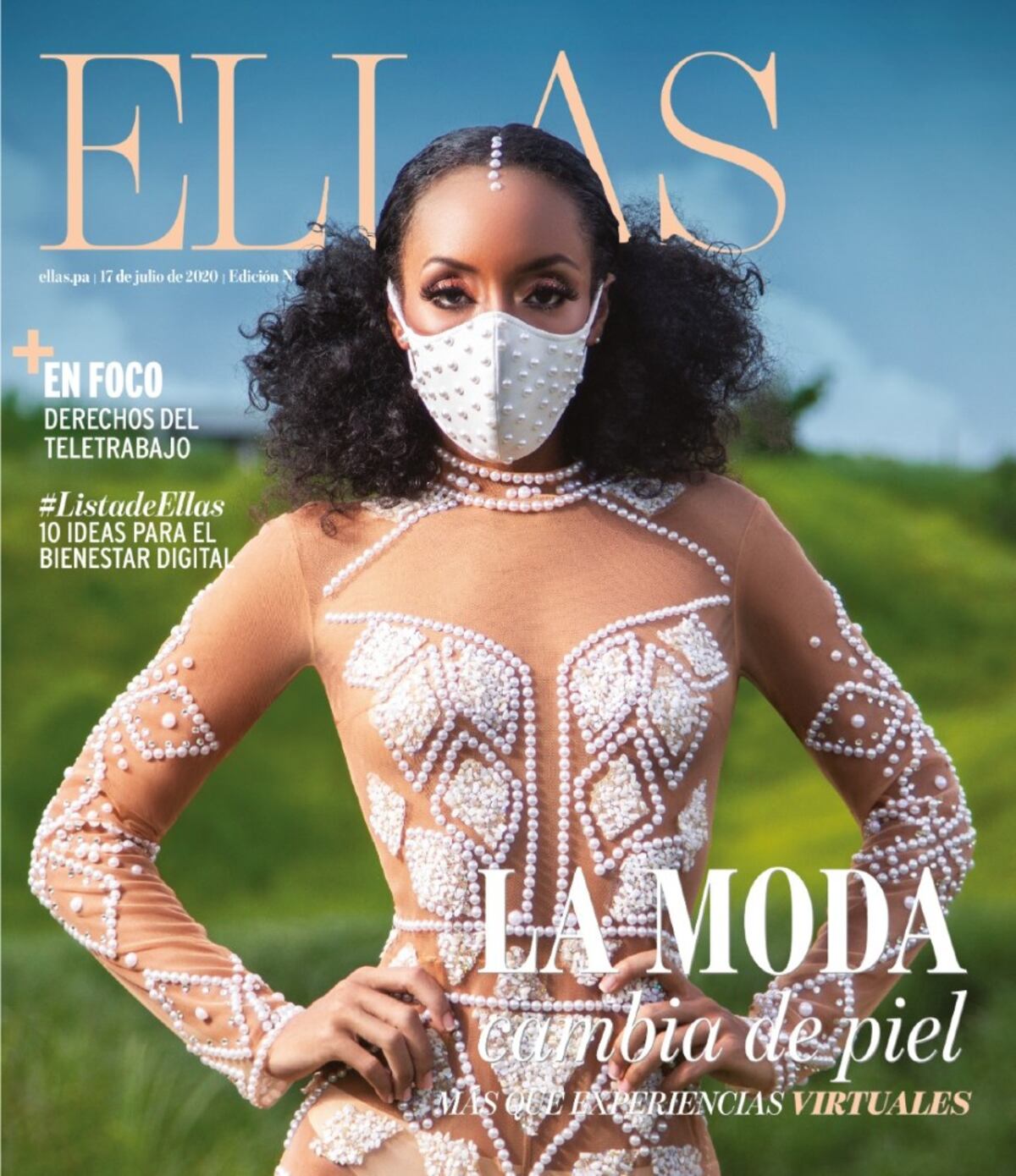 Sesión de moda en cuarentena