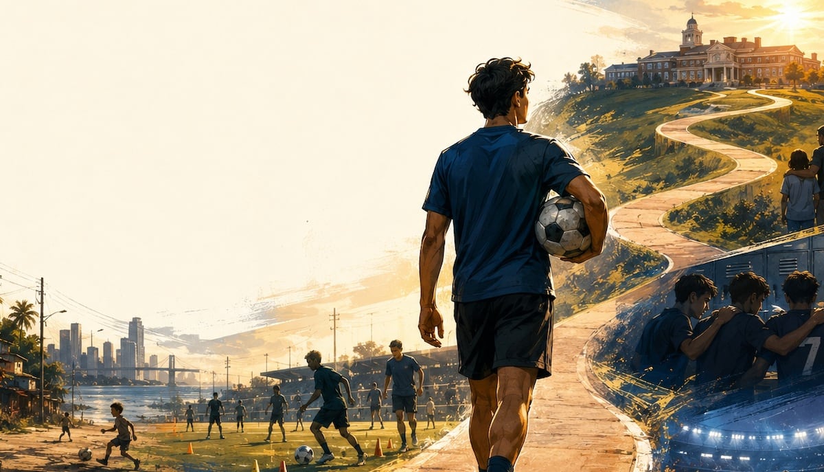 Camino al fútbol: trabaja y arriésgate